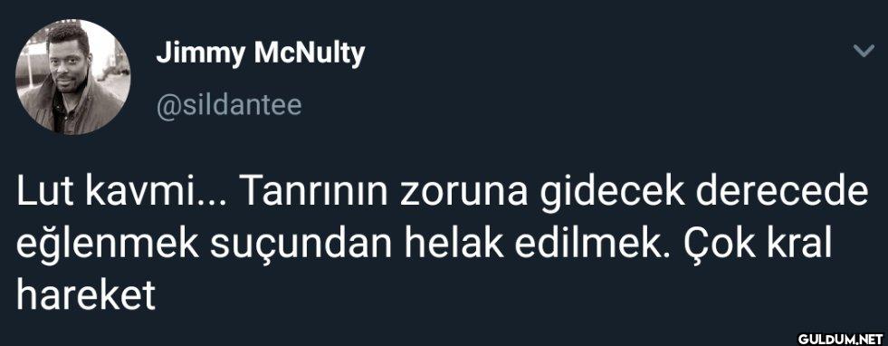 Lut kavmi... Tanrının...