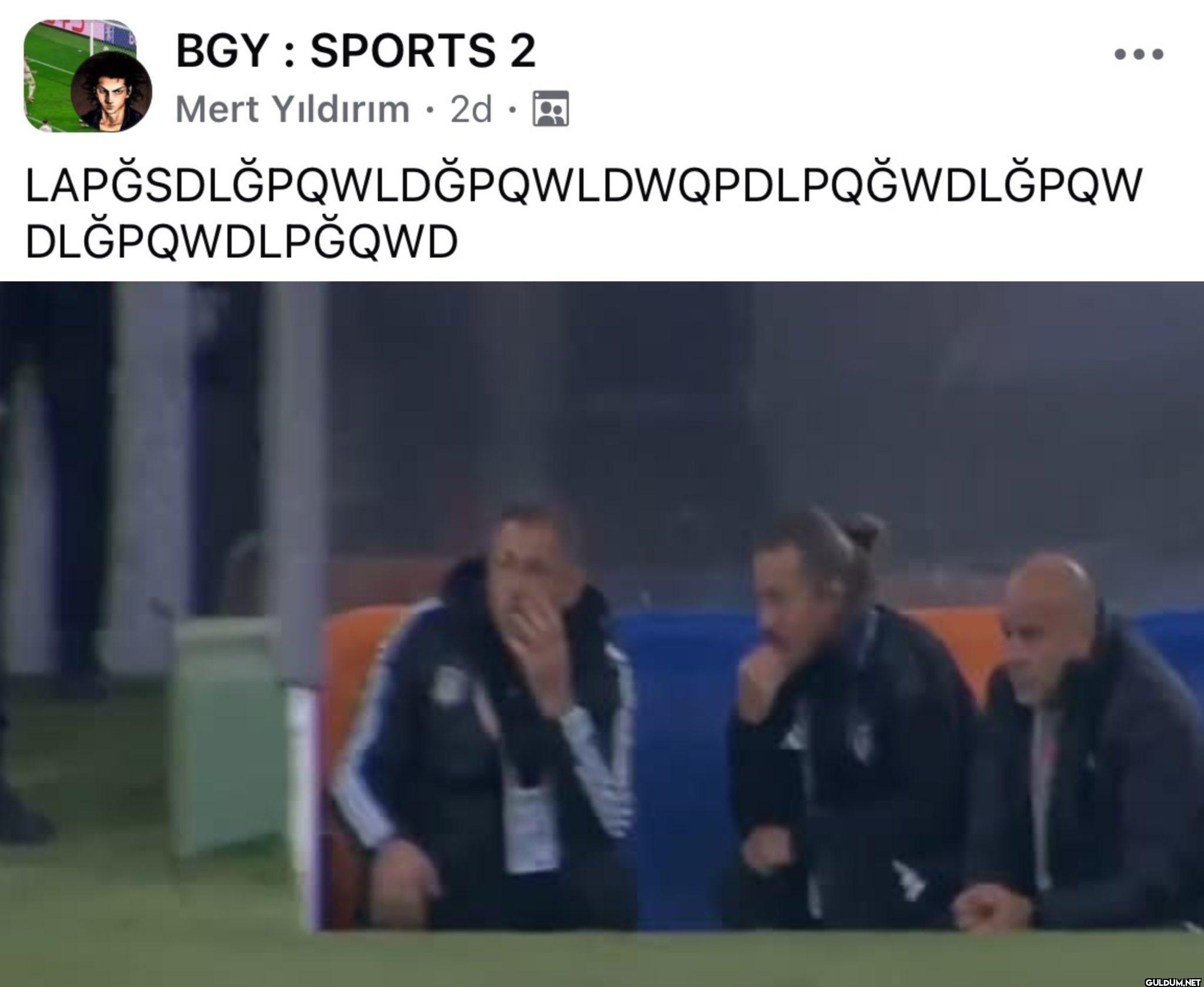 Beşiktaş yedek kulübesi...
