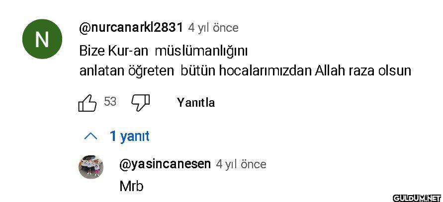 4 yıl önce Bize Kur-an...