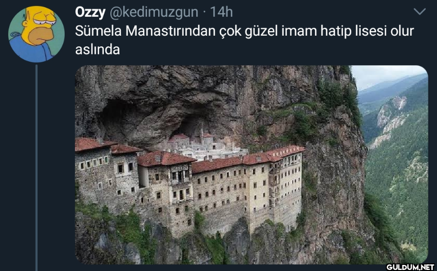 · 14h Sümela Manastırından...
