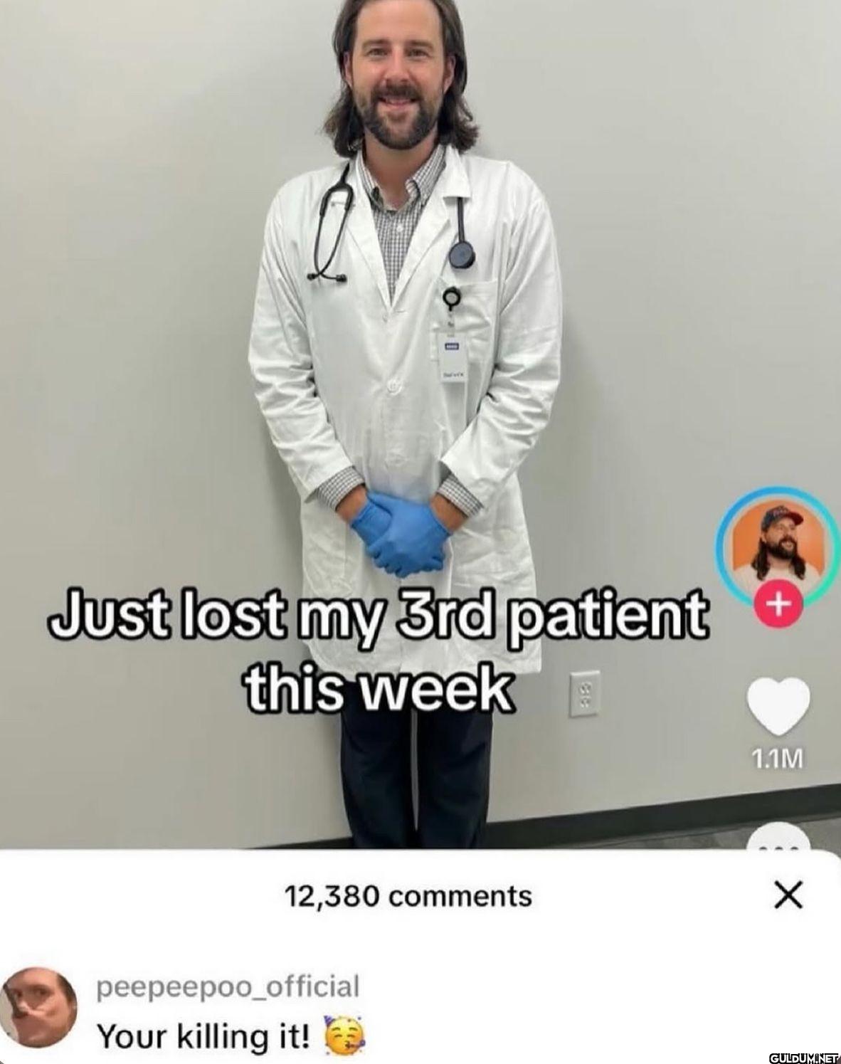 Just lost my 3rd patient +...