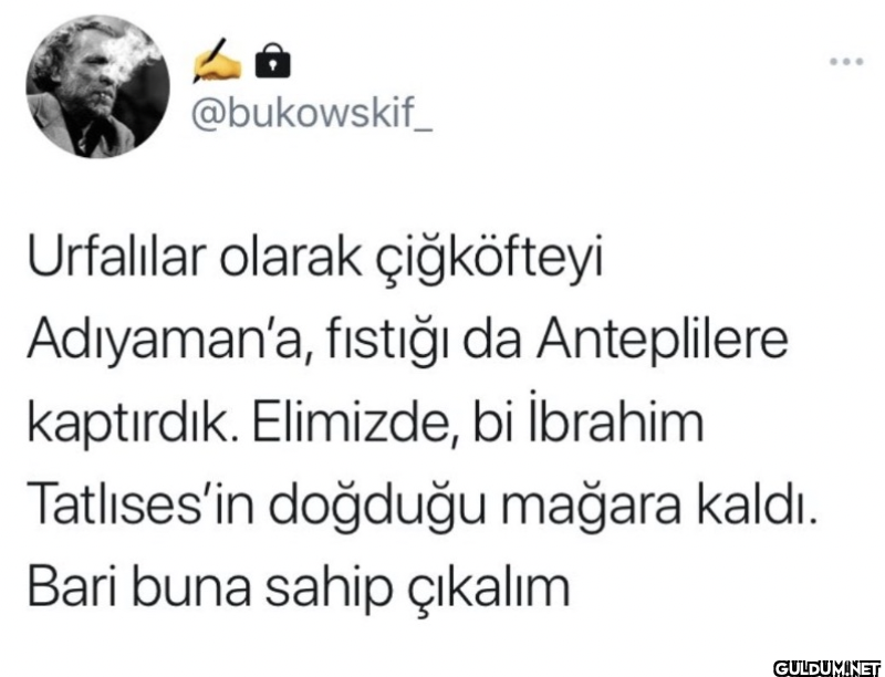 Urfalılar olarak...