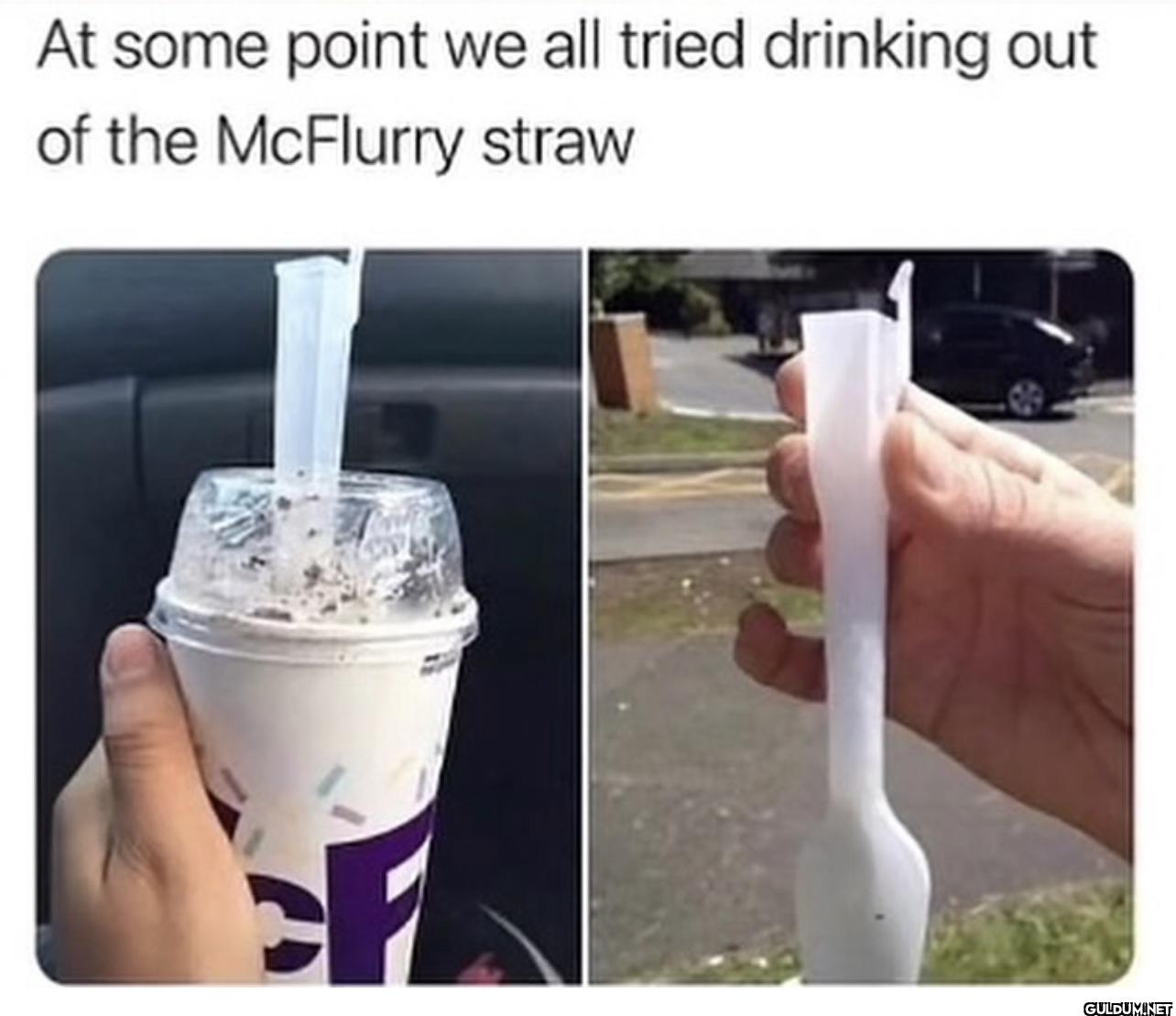 you know you tried it...  ...