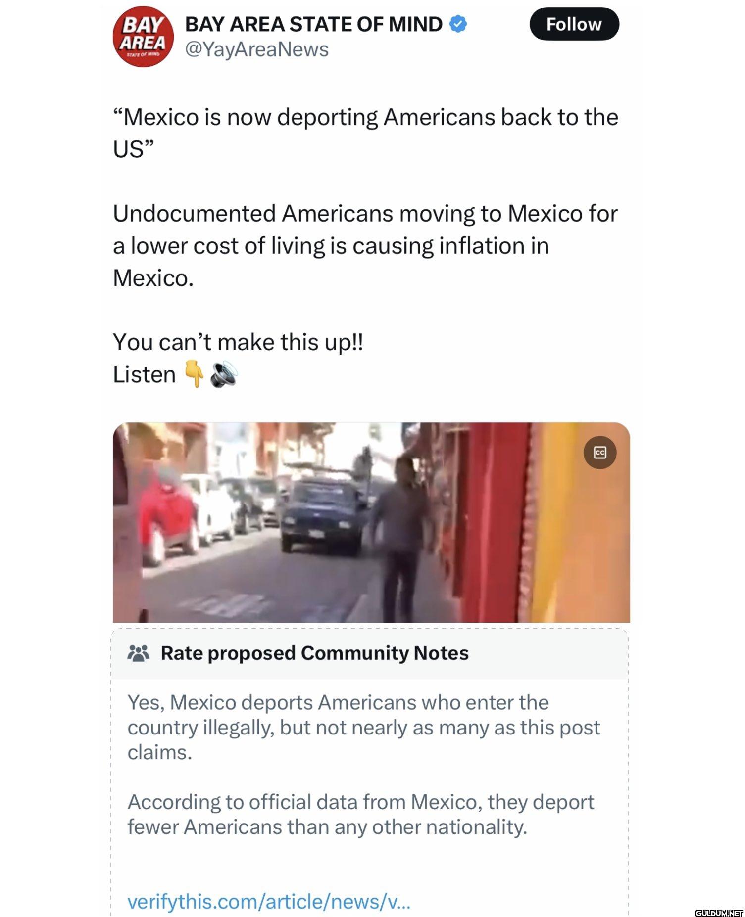 Mexico W or L?    BAY BAY...