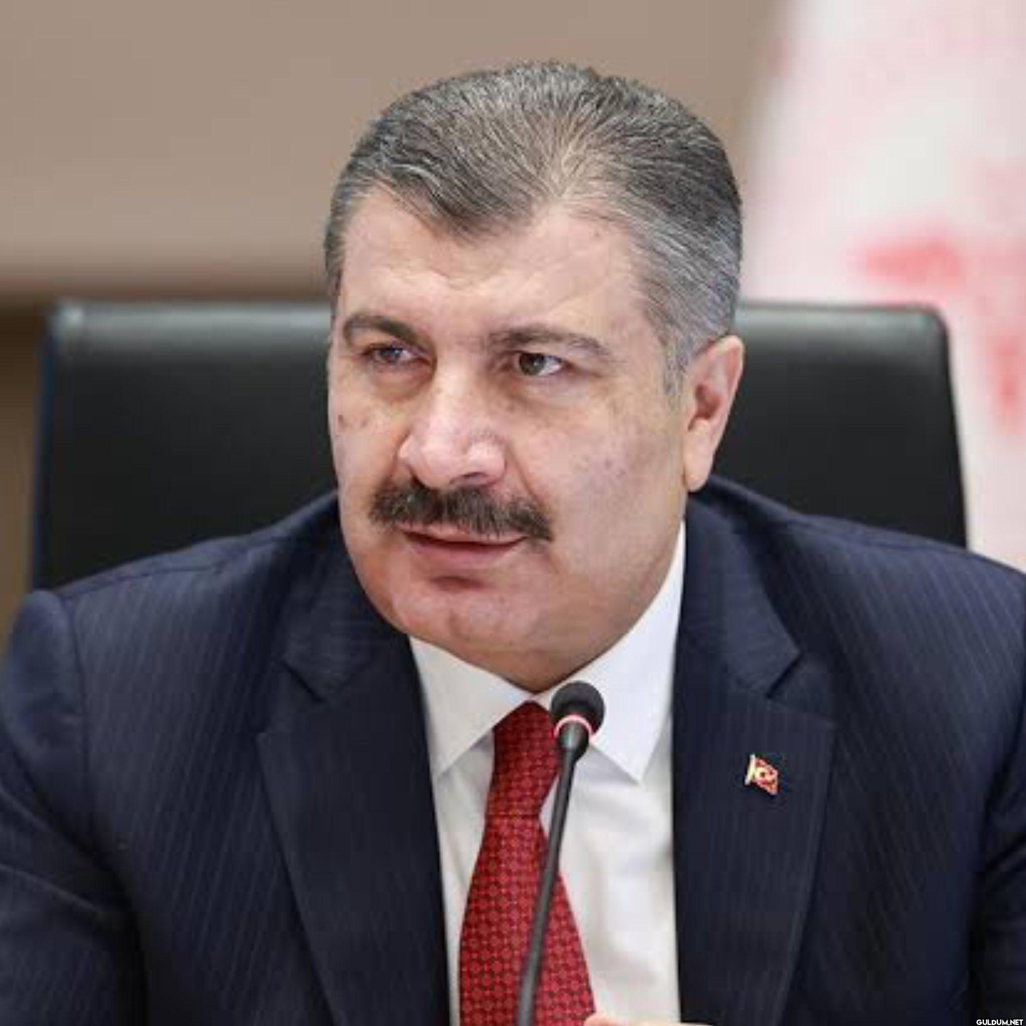 Sağlık Bakanı Fahrettin...
