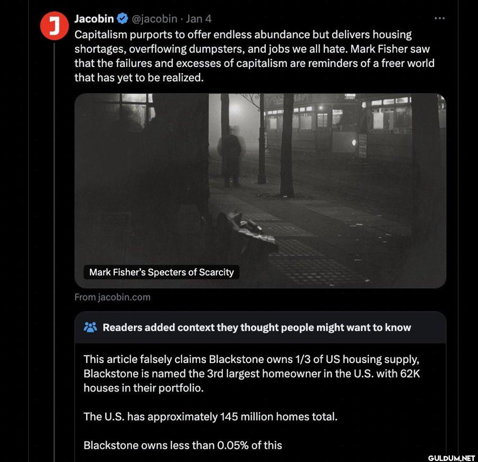 - Jan 4 Capitalism...