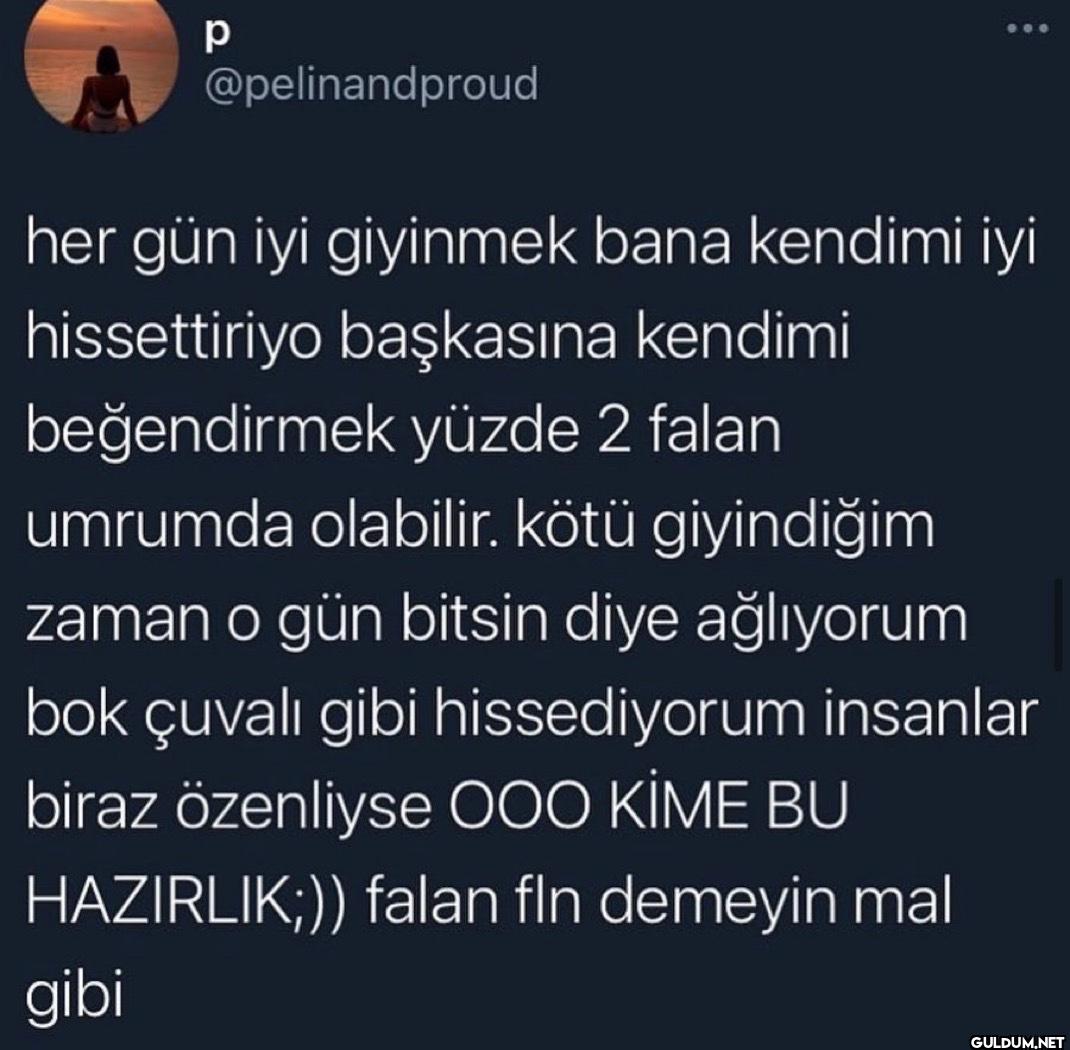 her gün iyi giyinmek bana...