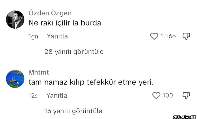 benim arkadas grubunun...