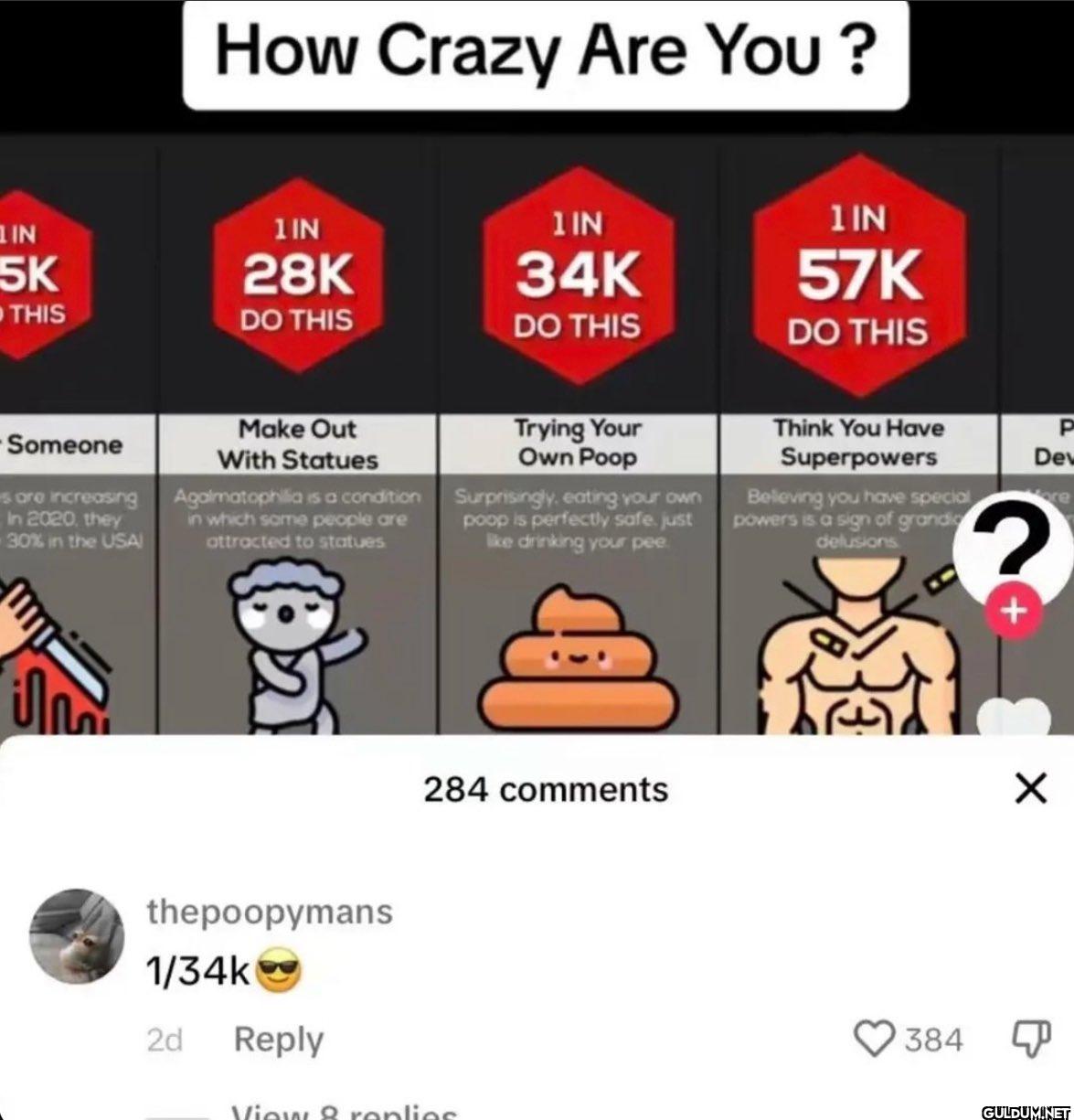 IN 5K THIS How Crazy Are...