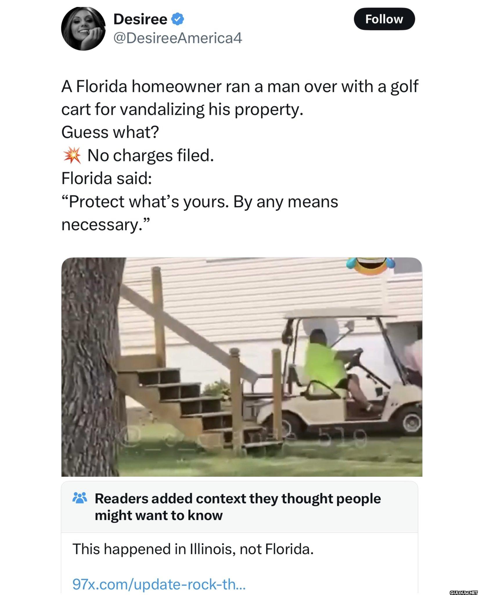 Defended his property.   ...