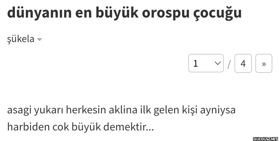 dünyanın en büyük orospu...