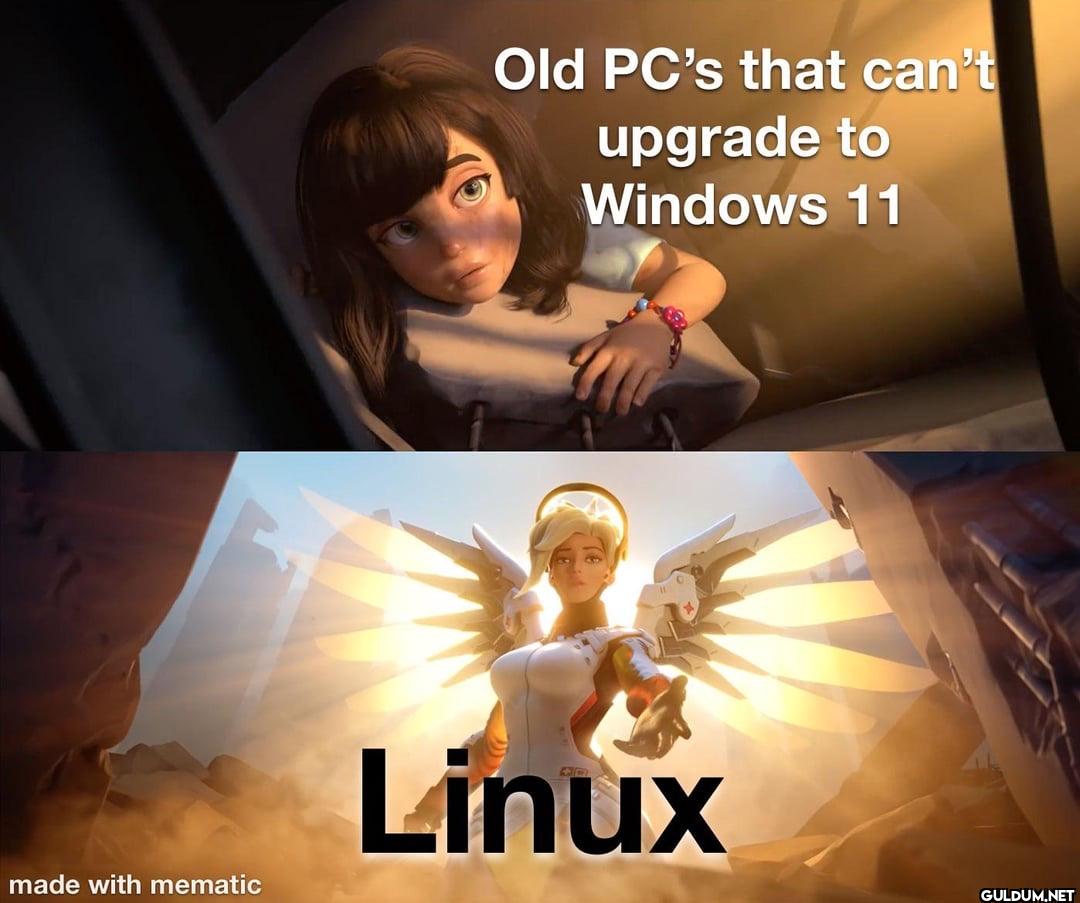 Old PC's that can't...