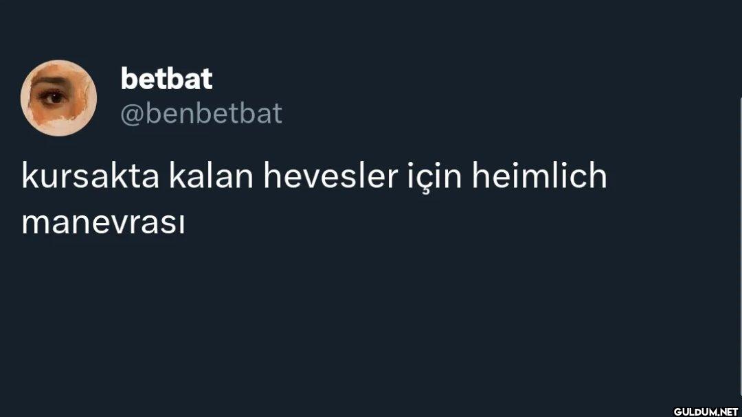 kursakta kalan hevesler...