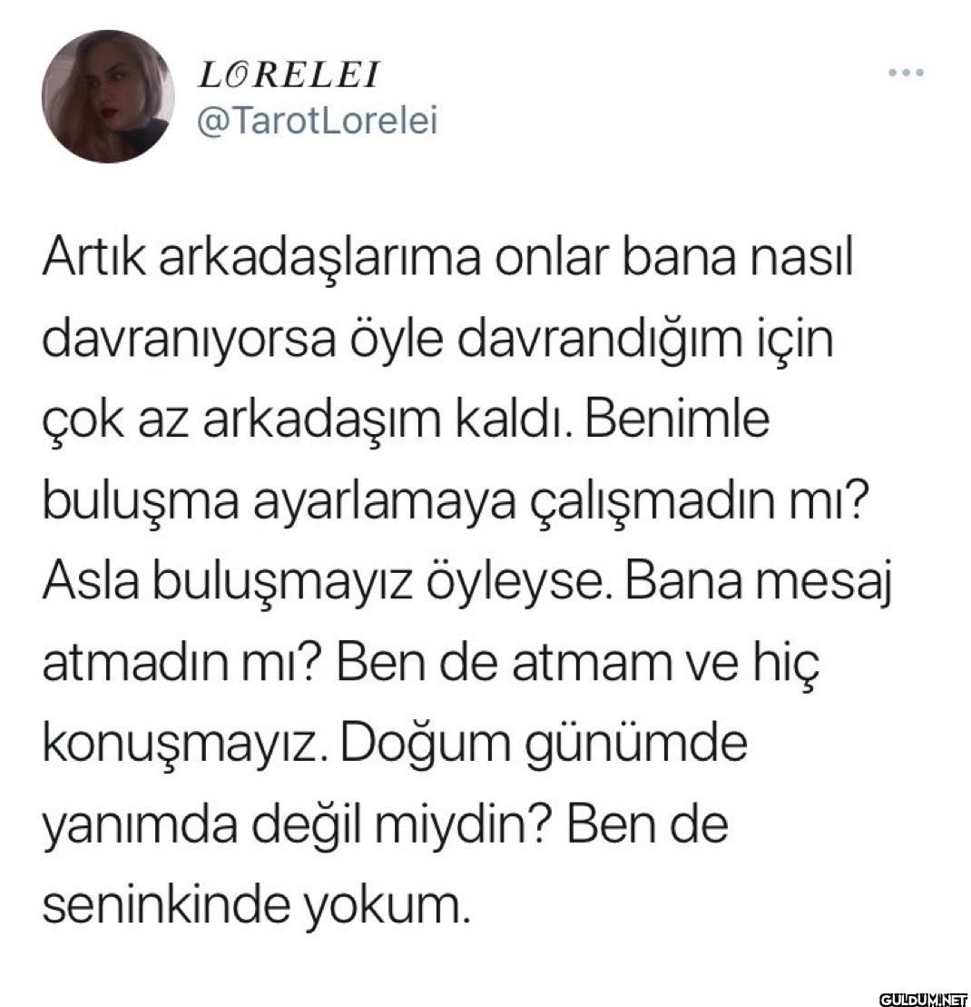 Artık arkadaşlarıma onlar...