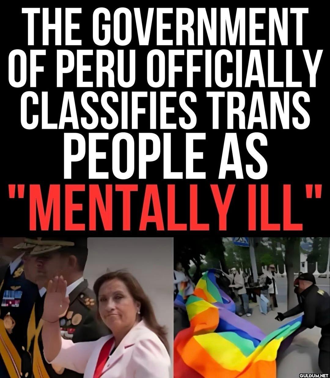 Peru gets it.    THE...