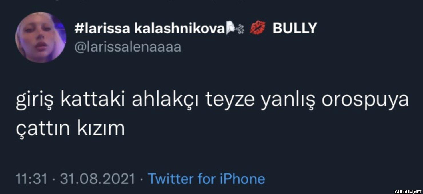 BULLY giriş kattaki...
