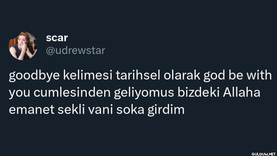 goodbye kelimesi tarihsel...
