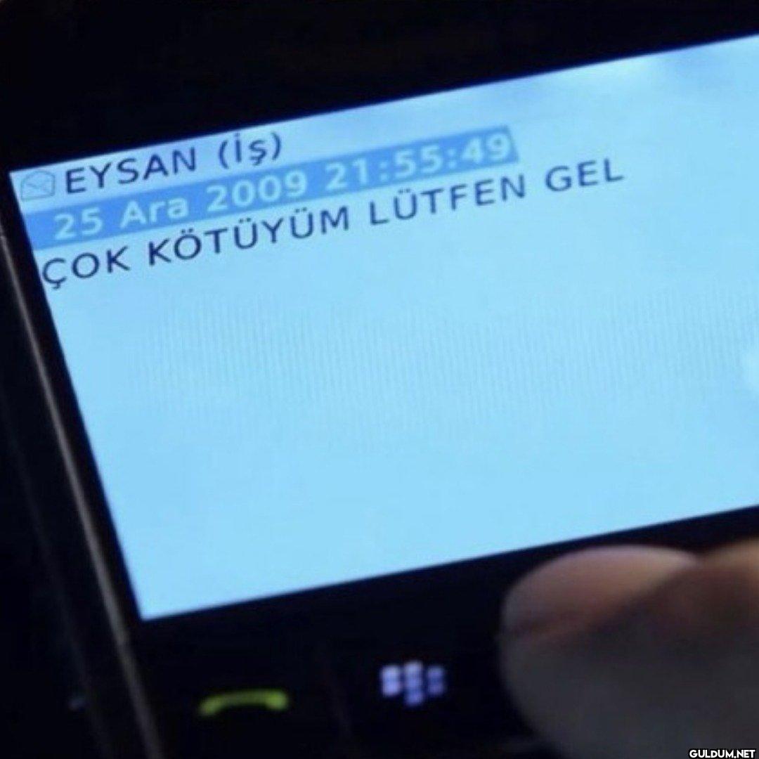 Eyşan'ın Ezel'e attığı...