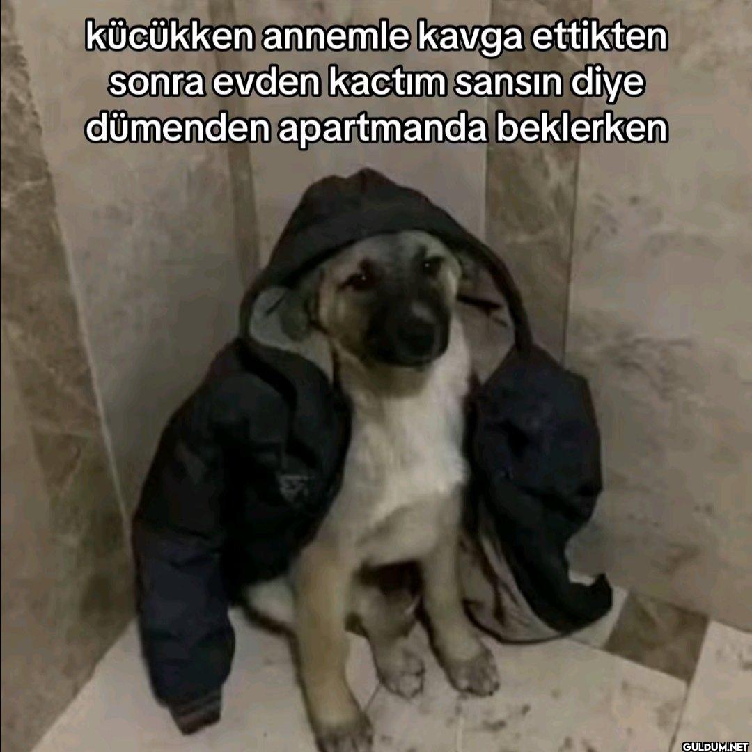 küçükken annemle kavga...