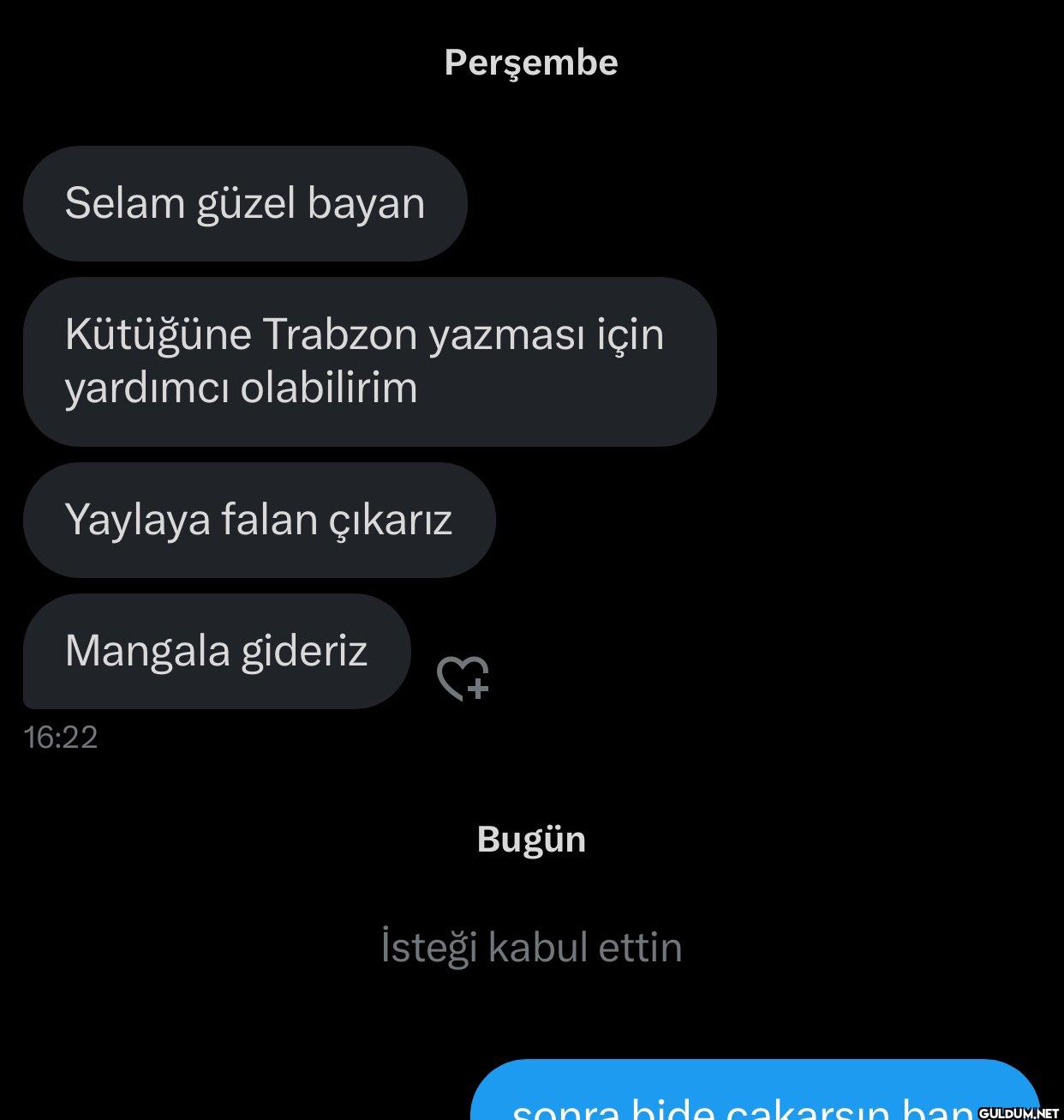 edepsiz bi teklif aldım...