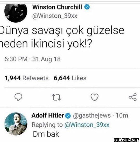 Dünya savaşı çok güzelse...