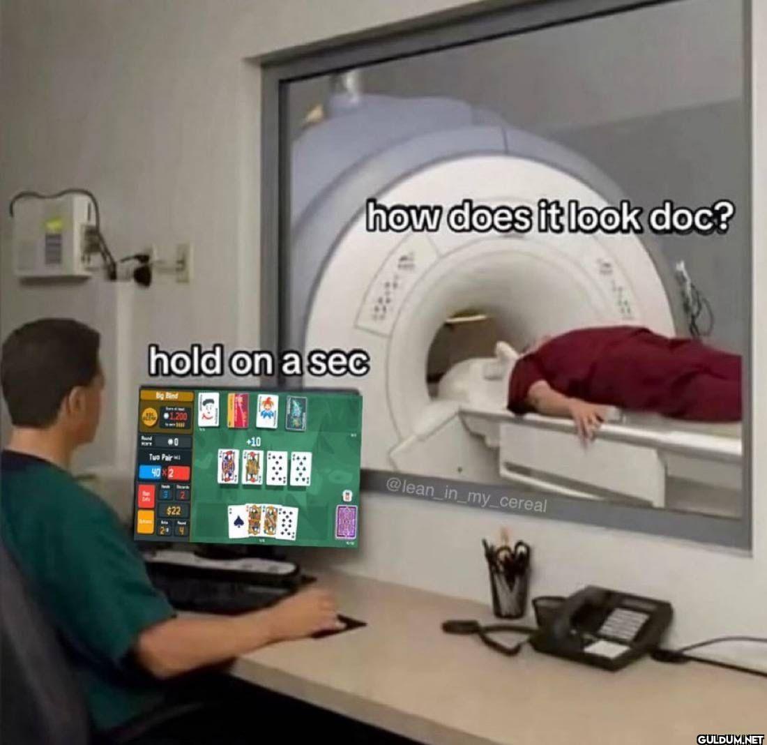 hold on a sec Two Pair +10...