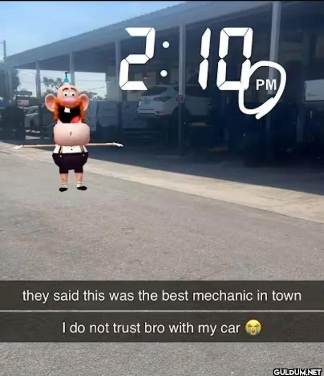 they said this was the...