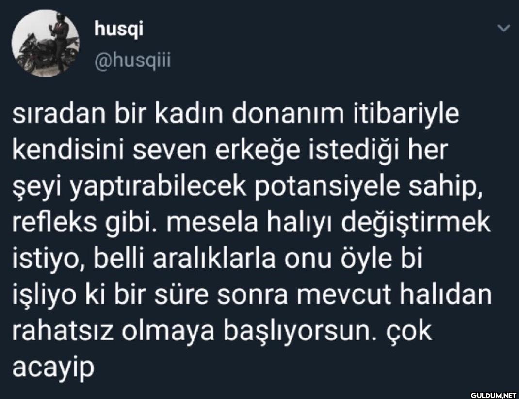 sıradan bir kadın donanım...