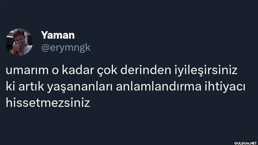 umarım o kadar çok...