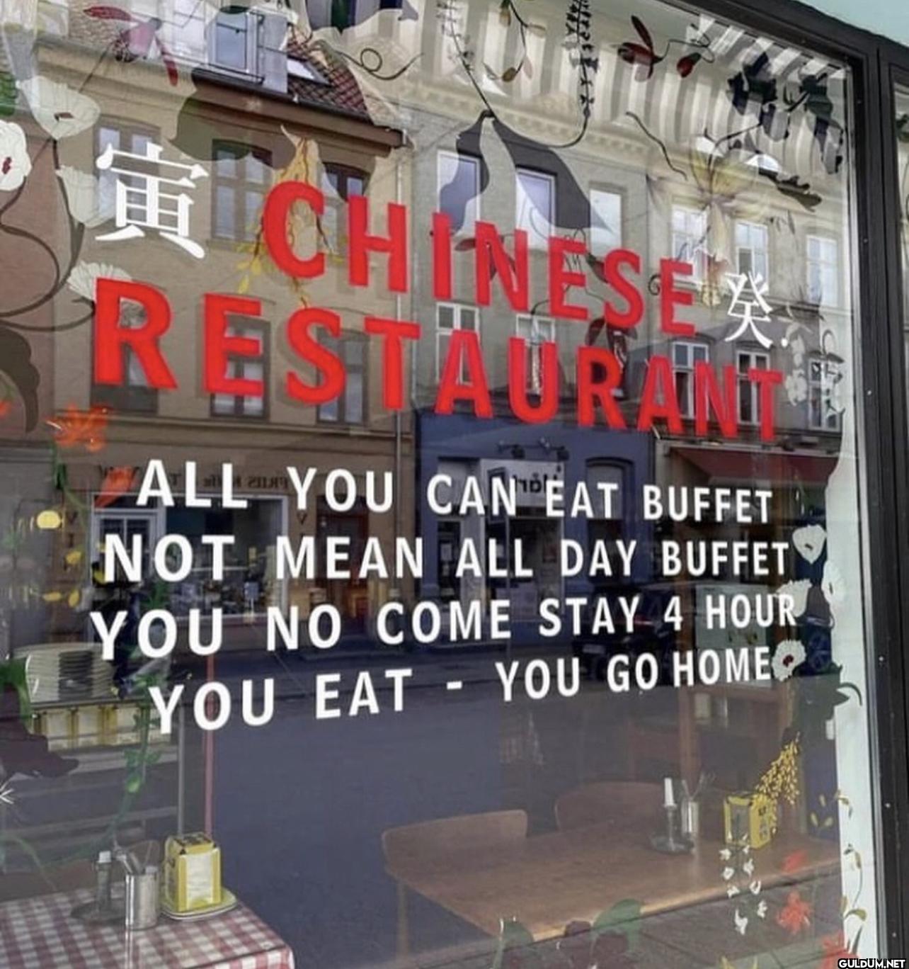 CHINESE RESTATOILE ALL YOU...