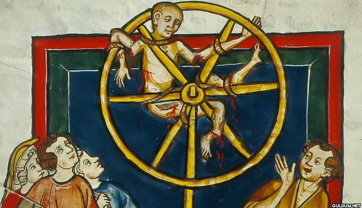 The breaking wheel was a...