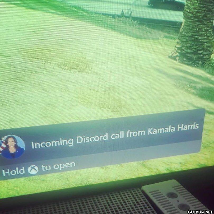 Incoming Discord call from...