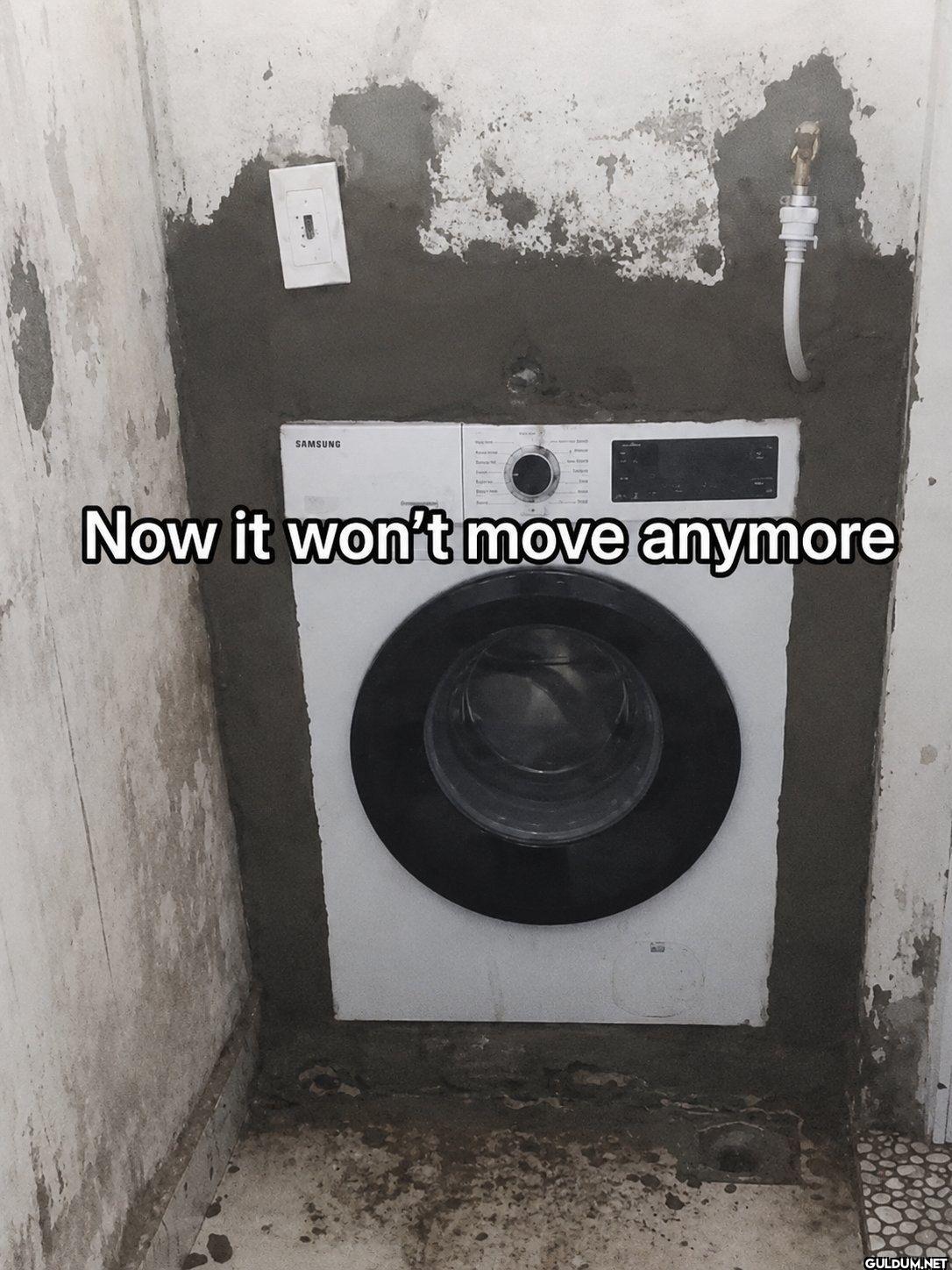 SAMSUNG Now it won't move anymore