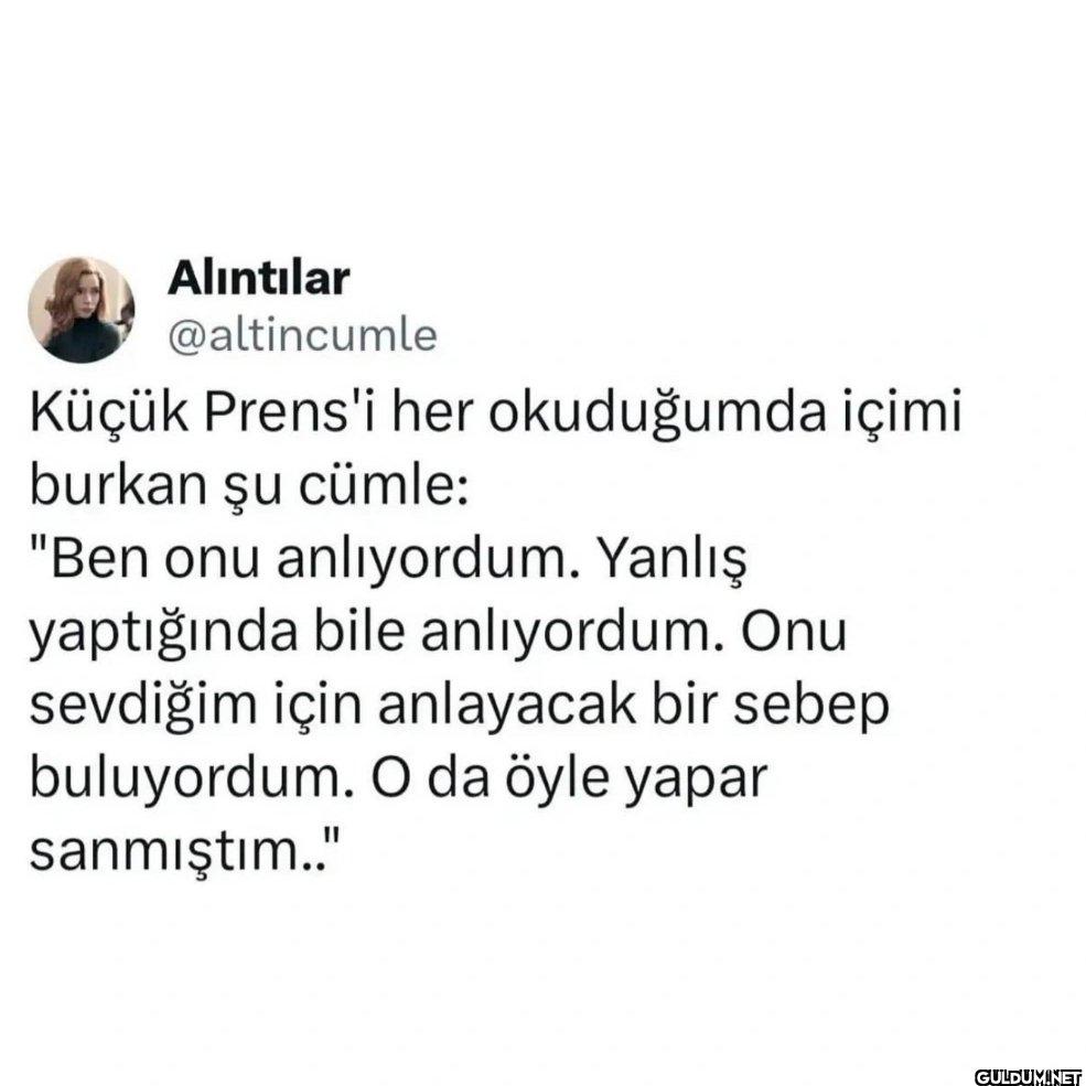 Küçük Prens'i her...
