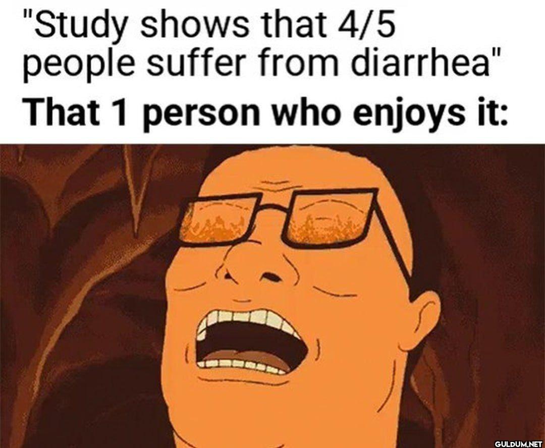 "Study shows that 4/5...