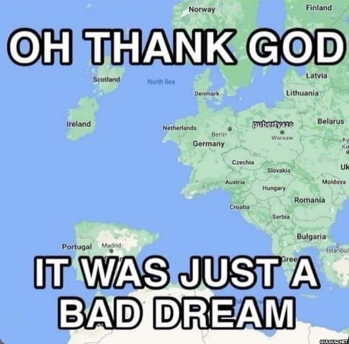 Norway Finland OH THANK...