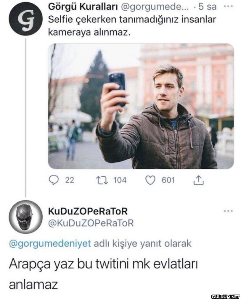 5 sa G Selfie çekerken...