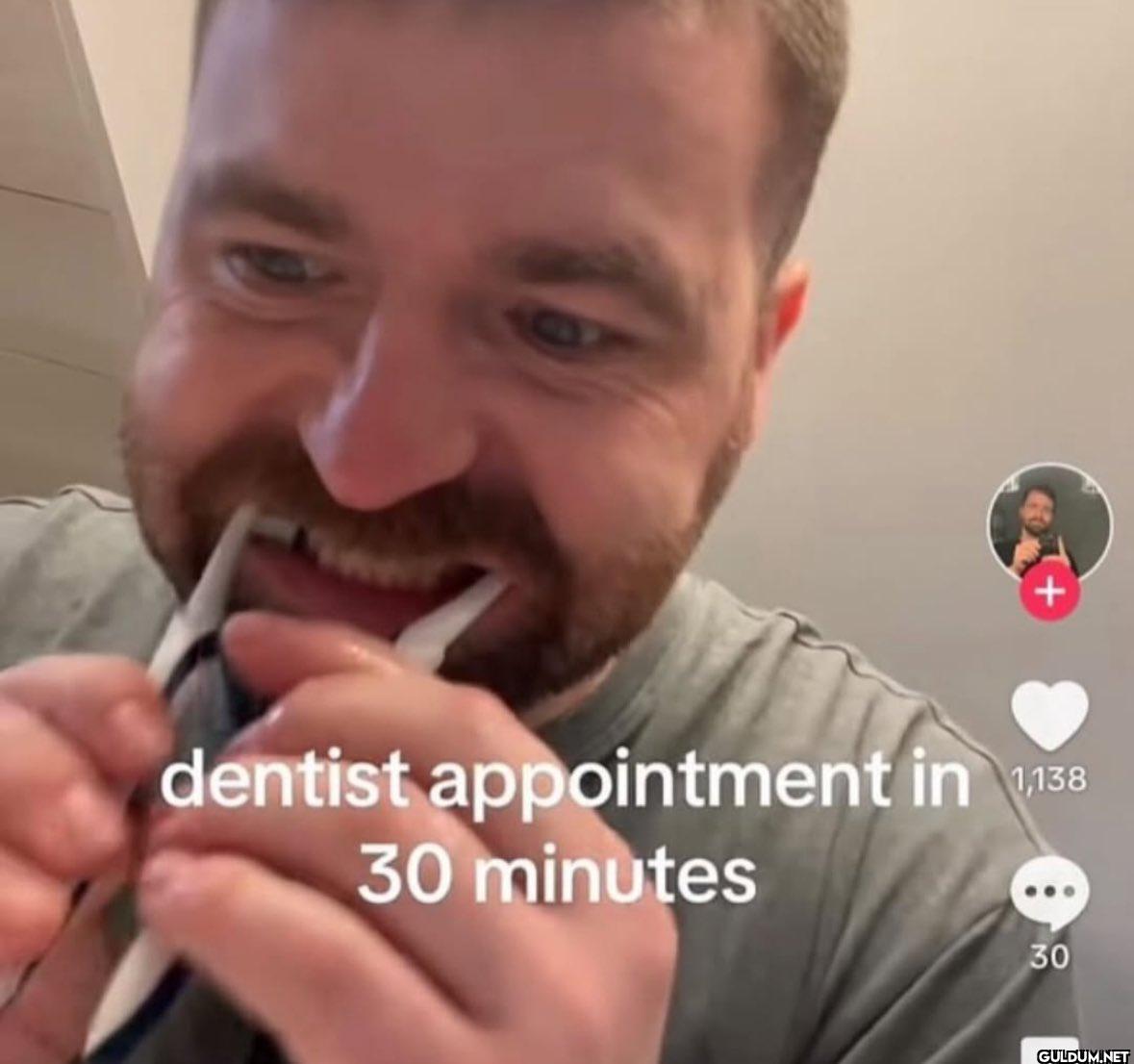 + dentist appointment in...