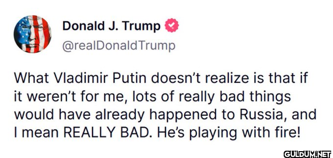 President Trump posted...