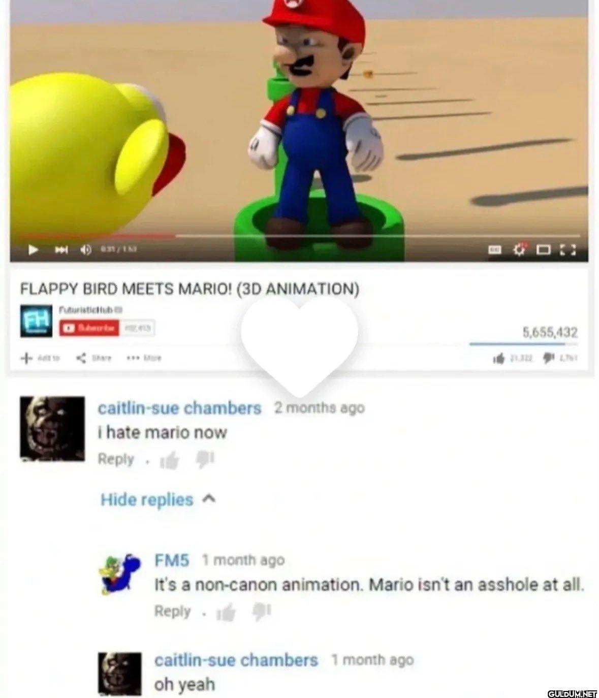 FLAPPY BIRD MEETS MARIO!...