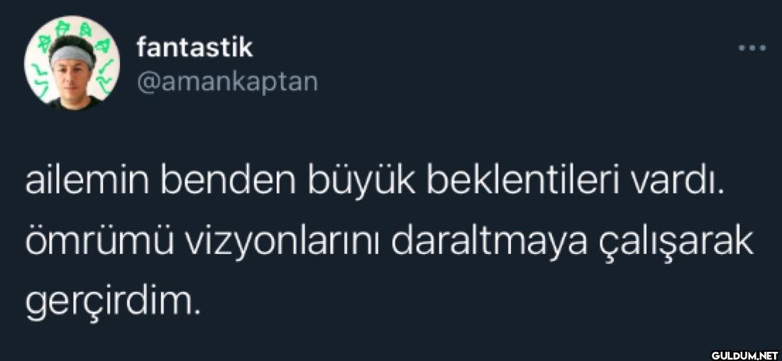 ailemin benden büyük...