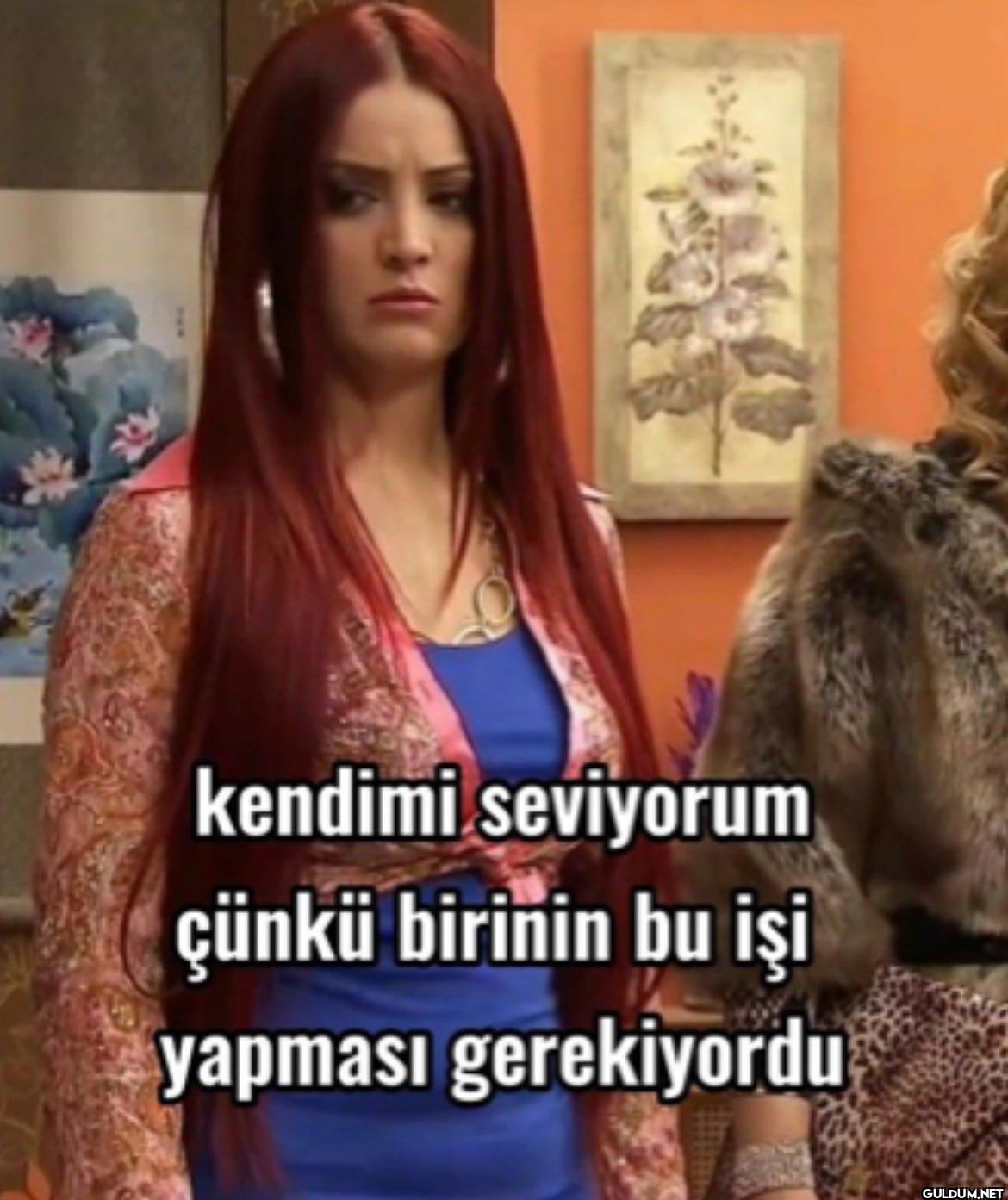 kendimi seviyorum çünkü...
