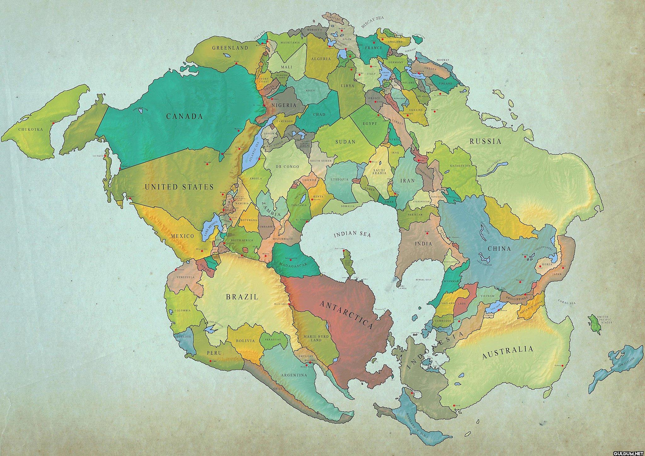 How earth will look with...
