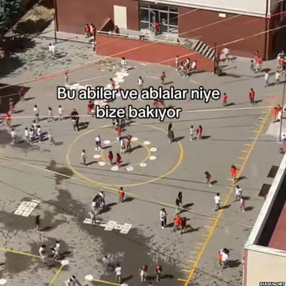 Bu abiler ve ablalar niye...