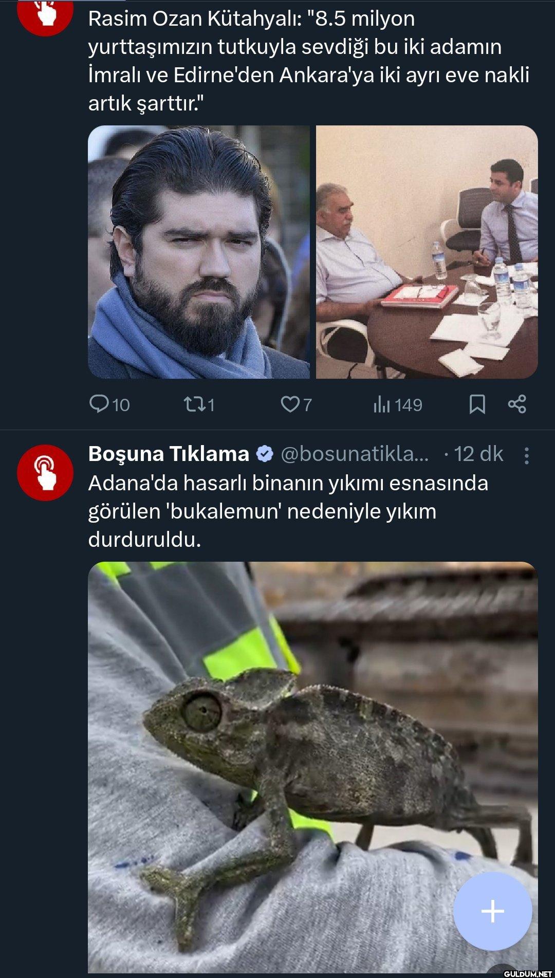 İki haber üst üste cuk...
