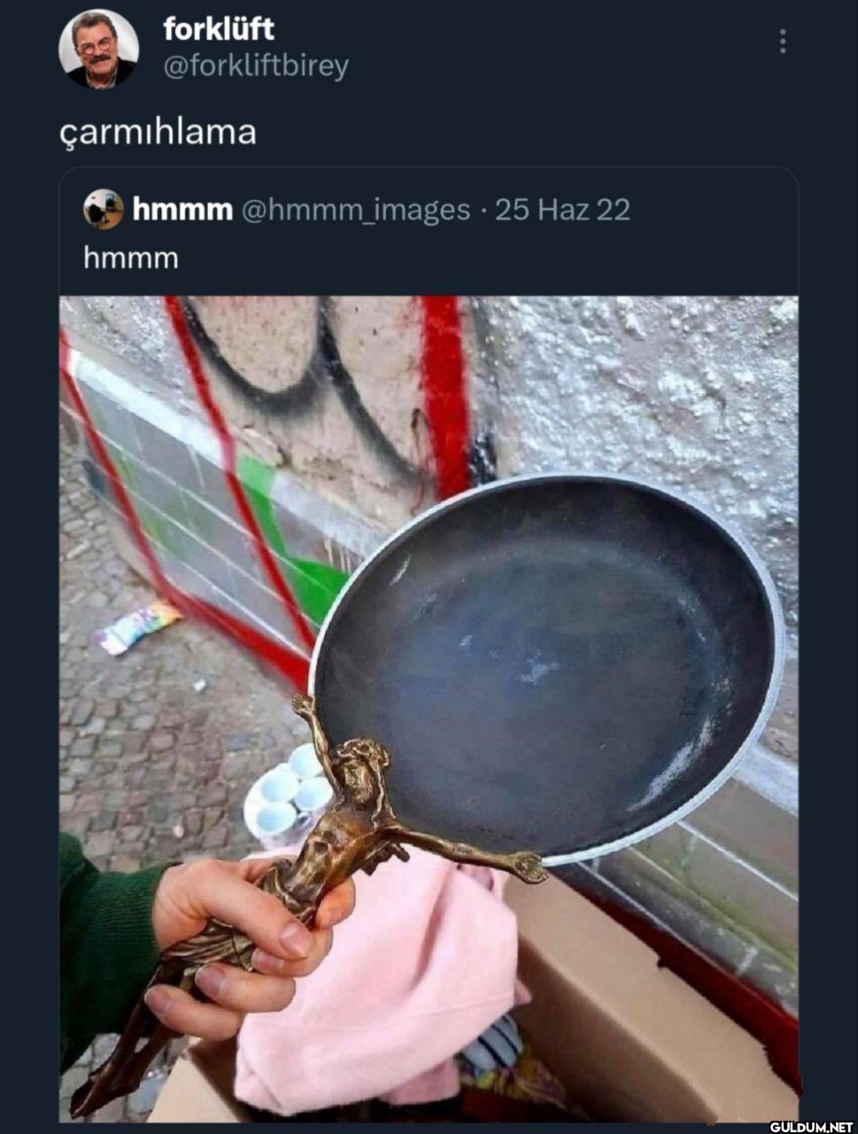 çarmıhlama hmmm...