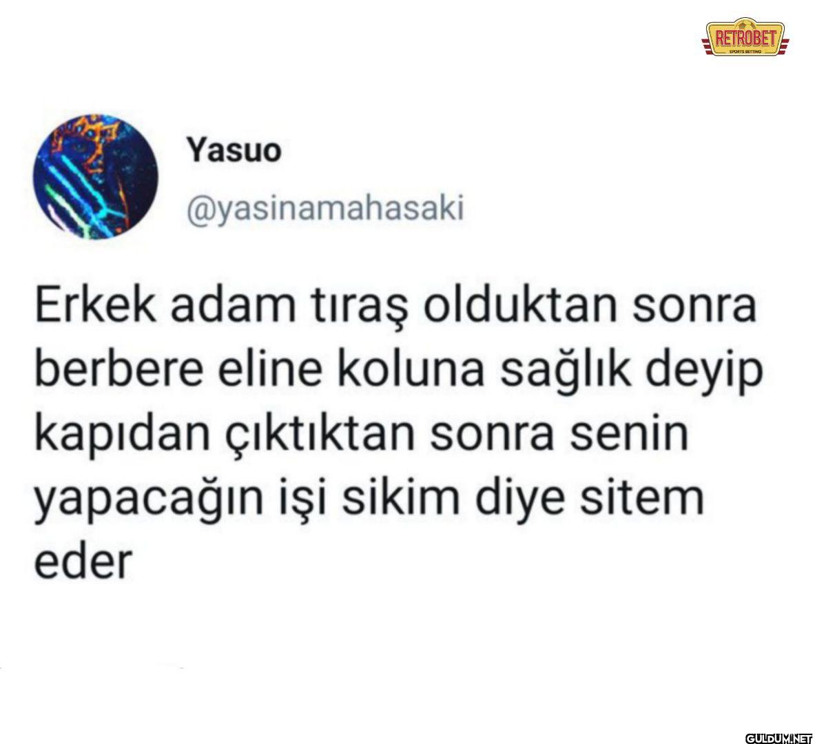 Erkek adam tıraş olduktan...