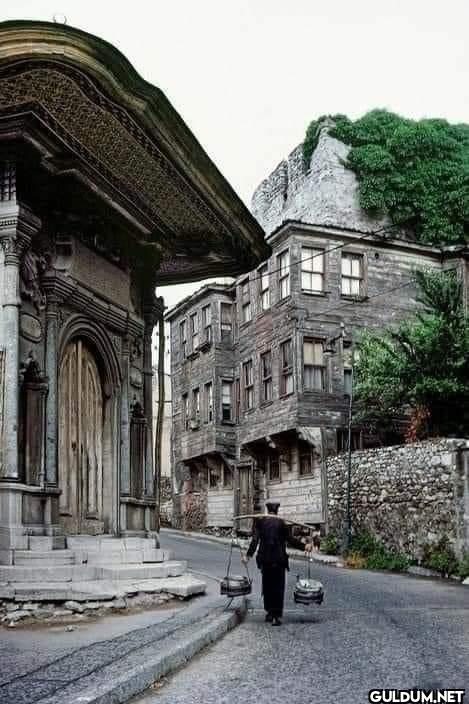 Bir sokak yoğurtçusu.(...