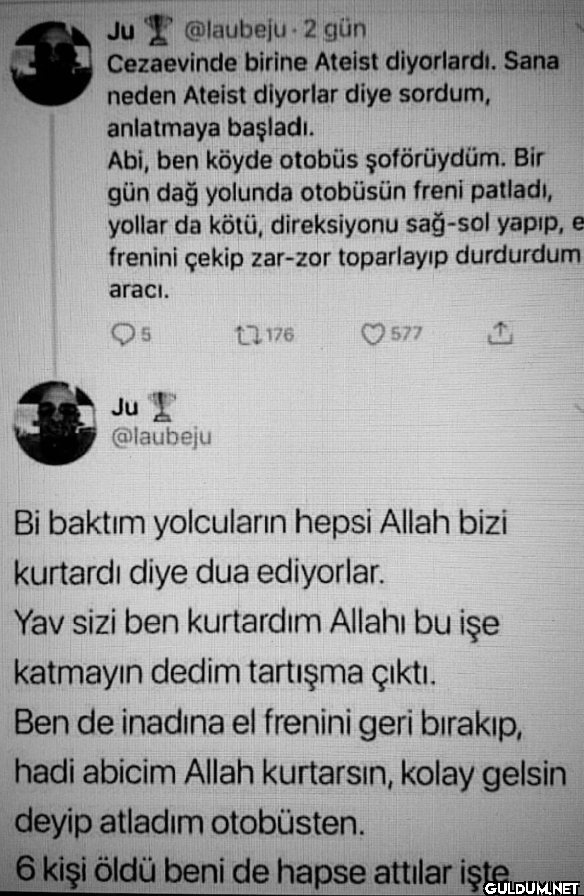 gün Cezaevinde birine...