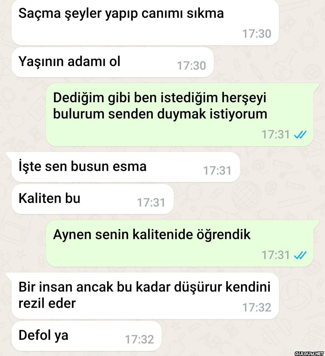 Kim attı esma sen kimle...